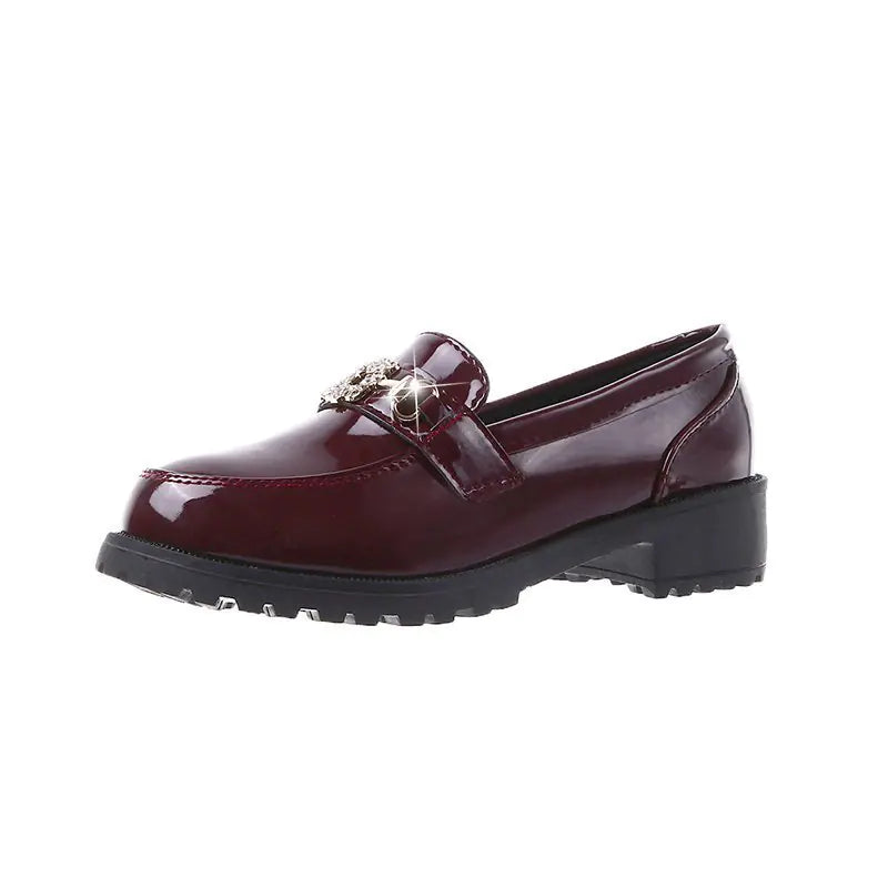 British Style Small Leather Shoes