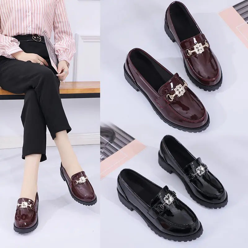 British Style Small Leather Shoes