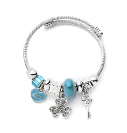 Beaded Bracelet, Crystal Bangle, Geometric Bracelet