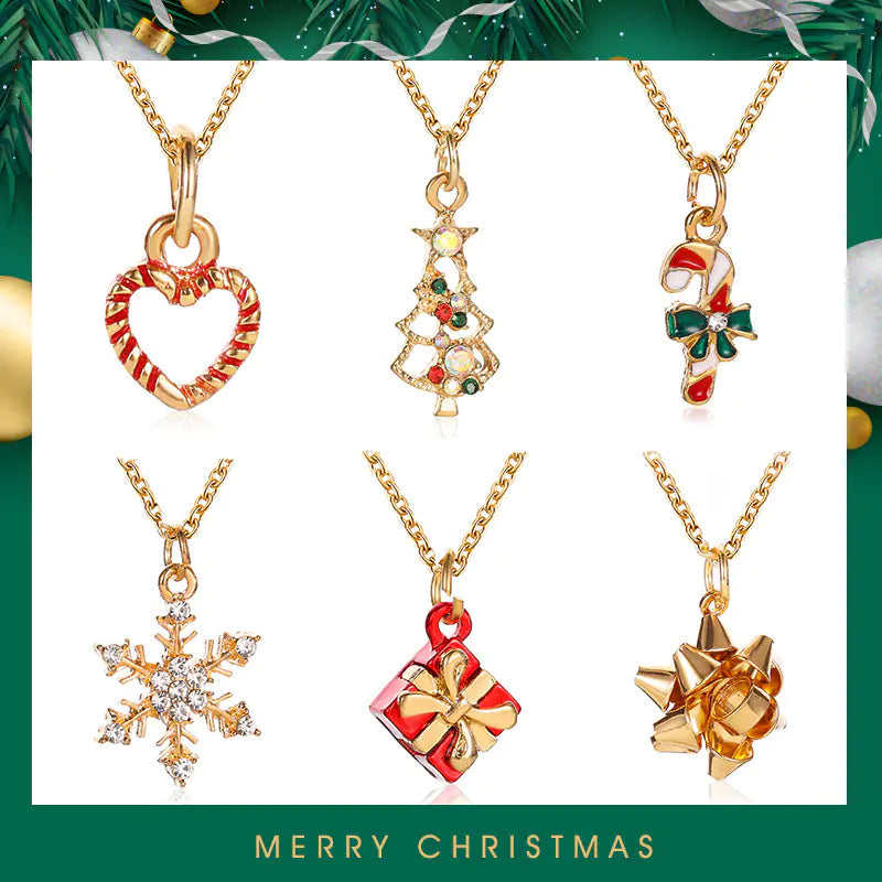 Fashionable Christmas Necklace - Festive Gift Item