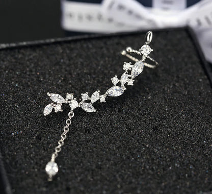 Crystal Tassel Earrings