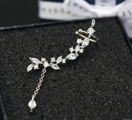 Crystal Tassel Earrings