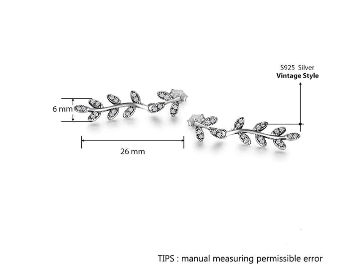 Leaf Pattern Earrings