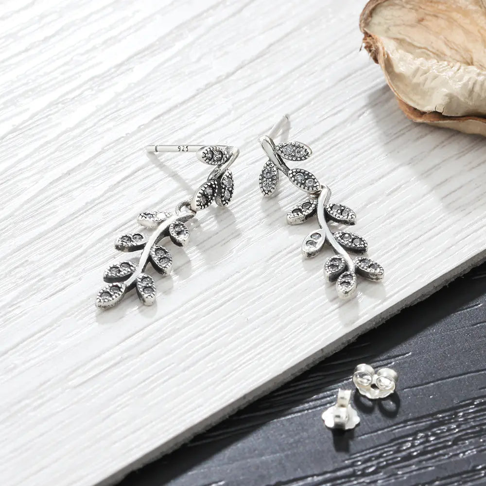 Leaf Pattern Earrings