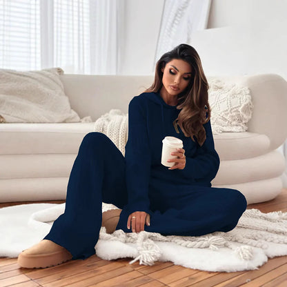 Chic Autumn-Winter Hoodie Lounge Set