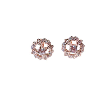 Hollow Flower Stud Earrings