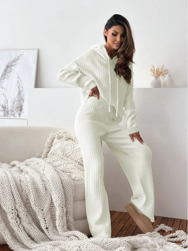 Chic Autumn-Winter Hoodie Lounge Set