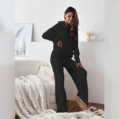 Chic Autumn-Winter Hoodie Lounge Set