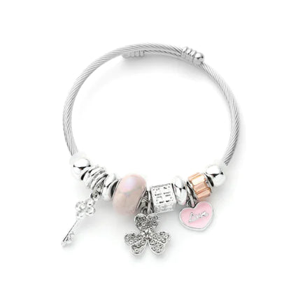 Beaded Bracelet, Crystal Bangle, Geometric Bracelet