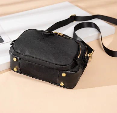 Vandtæt nylon crossbody-taske, Oxford-skuldertaske