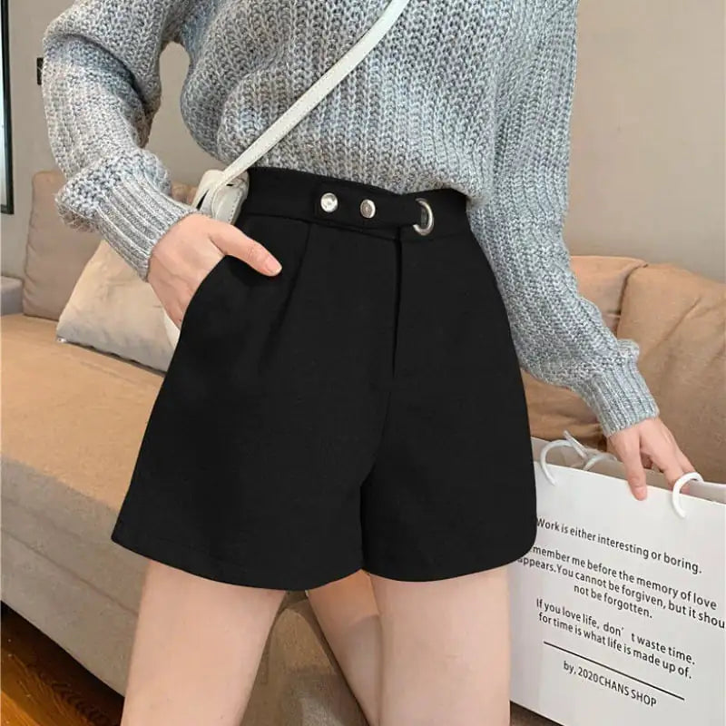 High Waist Wide Leg A-Line Boot Pants for Spring/Summer